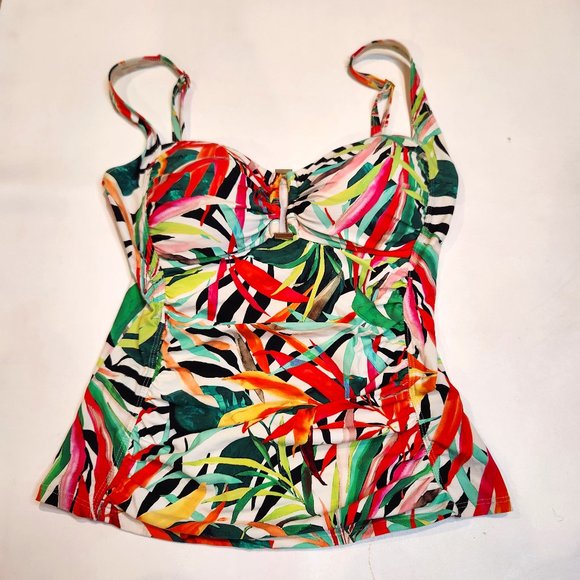 La Blanca Other - La Blanca Tropical Tankini Top